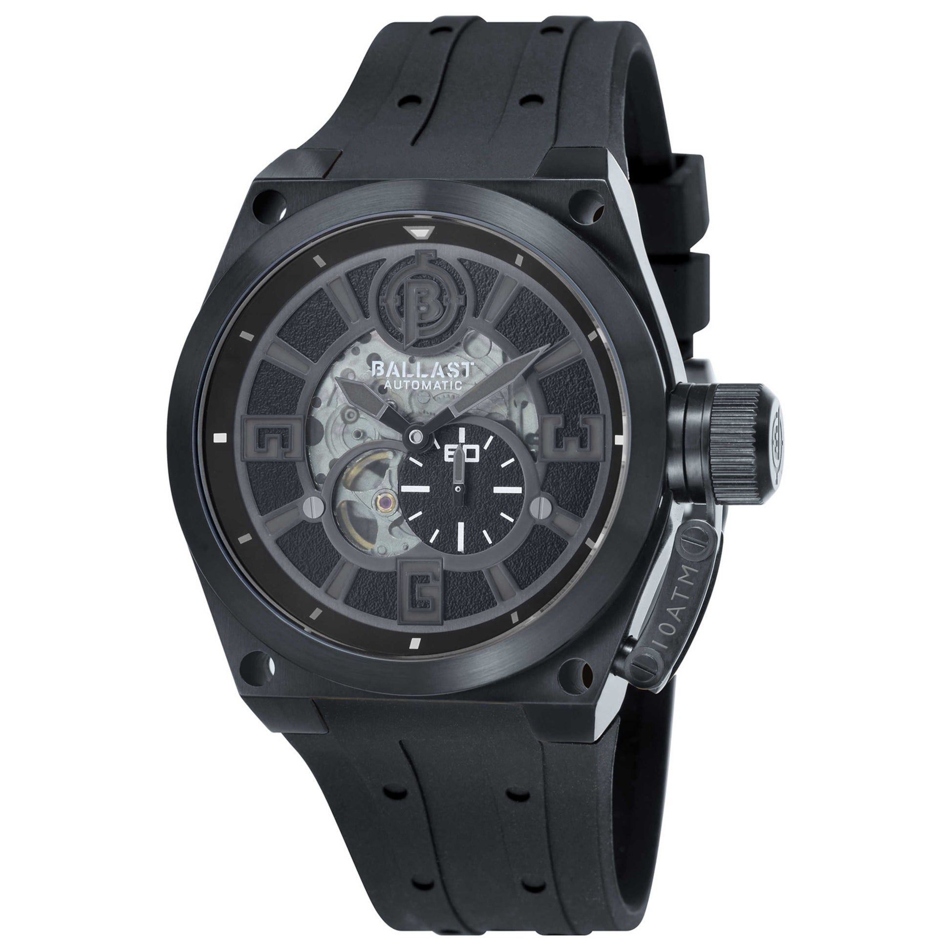 Front view of Ballast Valiant Men's Automatic Watch BL-3129-06
