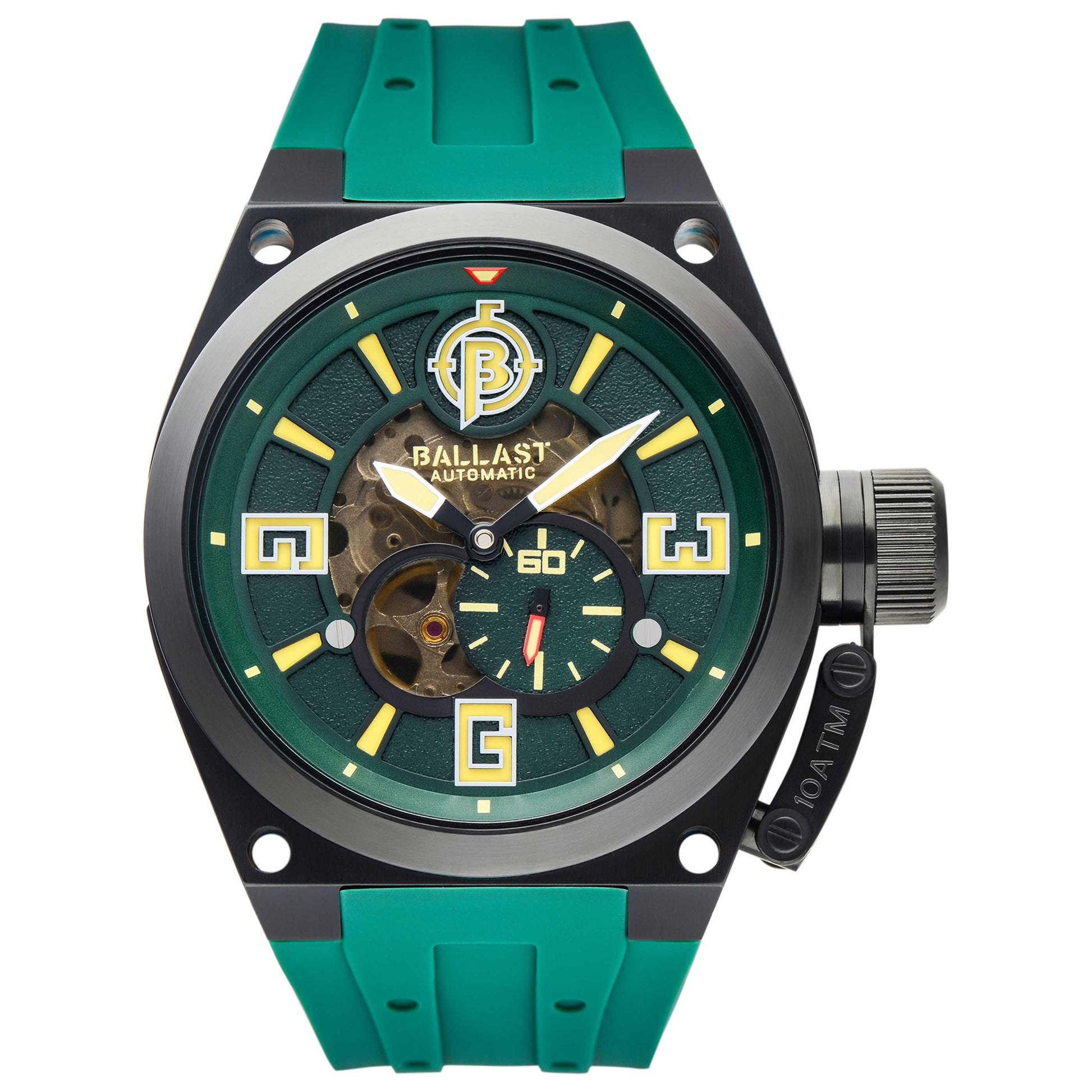Front view of Ballast Valiant Men's Automatic Watch BL-3129-0B