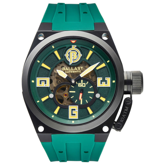 Front view of Ballast Valiant Men's Automatic Watch BL-3129-0B