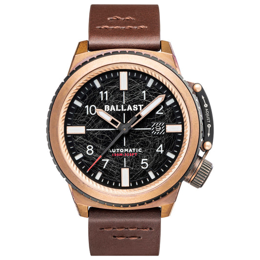 Front view of Ballast Trafalgar Men's Automatic Watch BL-3133-0F