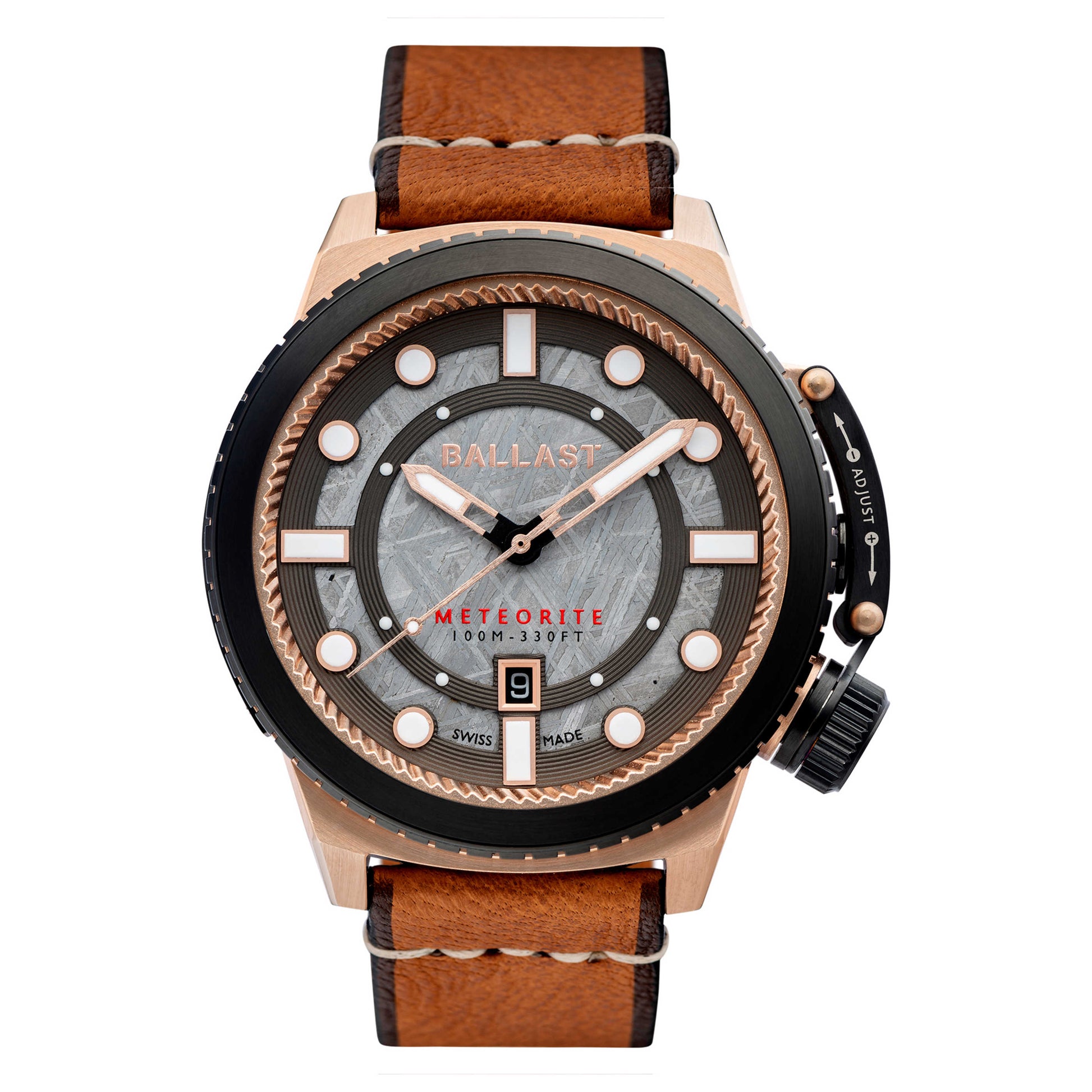 Front view of Ballast Trafalgar Men's Automatic Watch BL-3139-02