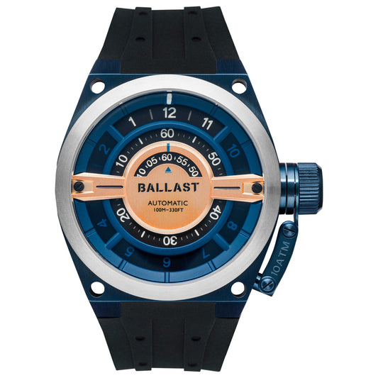 Front view of Ballast Valiant Men's Automatic Watch BL-3141-04
