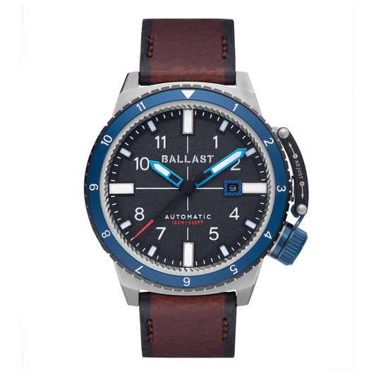 Front view of Ballast Trafalgar Men's Automatic Watch BL-3142-03