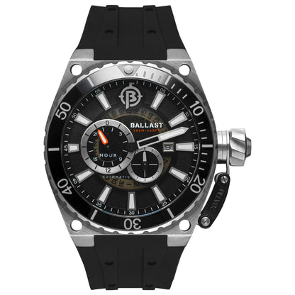 Front view of Ballast Valiant Men's Automatic Watch BL-3143-02