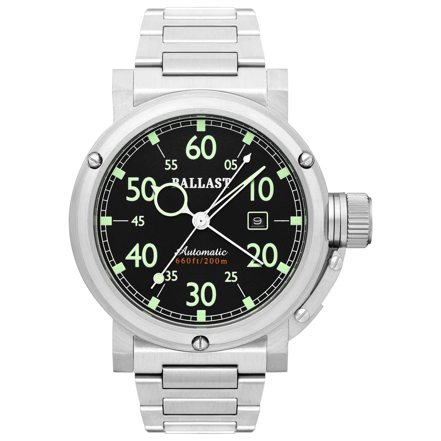 Front view of Ballast Holand Men's Automatic Watch BL-3150-11