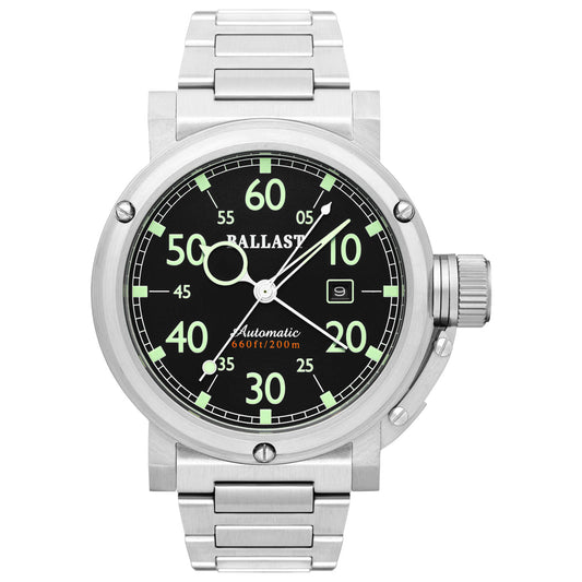 Front view of Ballast Holand Men's Automatic Watch BL-3150-11
