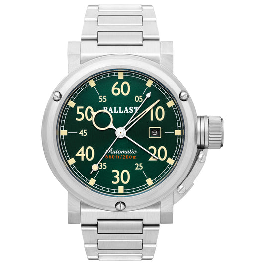 Front view of Ballast Holand Men's Automatic Watch BL-3150-33