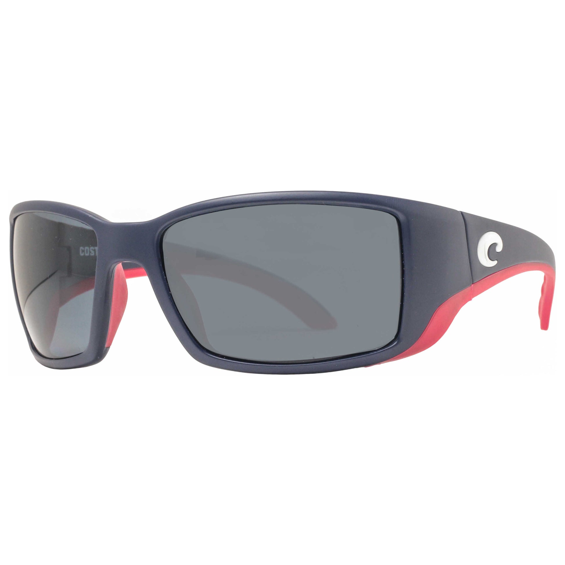 Front view of Costa del Mar Blackfin Men's Sunglasses BL112OGP