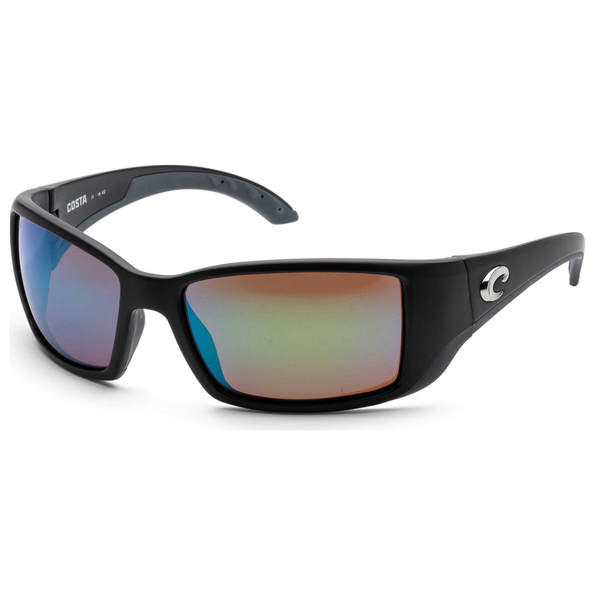 Front view of Costa del Mar Blackfin Unisex Sunglasses BL11OGMGLP