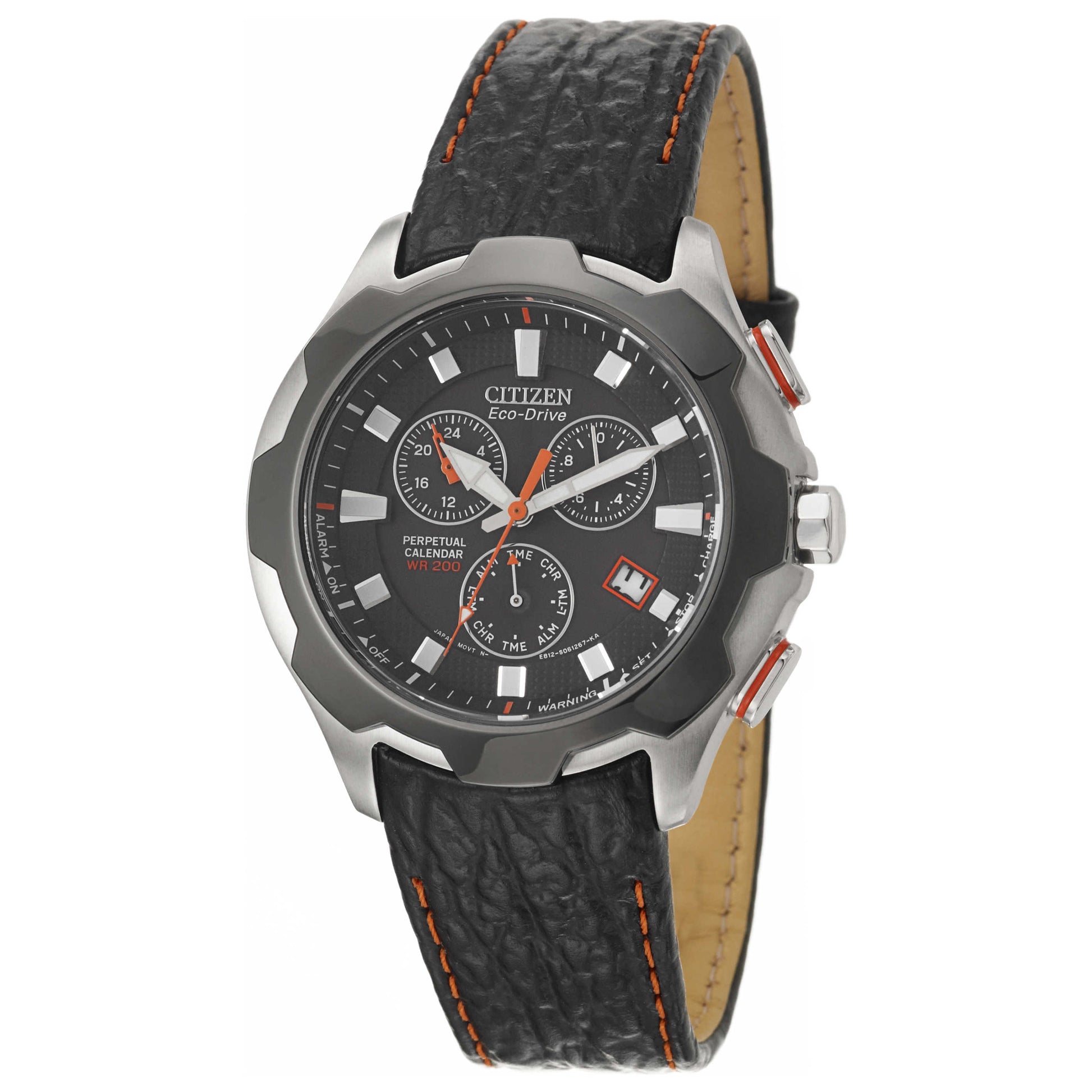 Front view of Citizen Sport Men's Solar Powered Quartz Eco-Drive Watch BL5265-05E