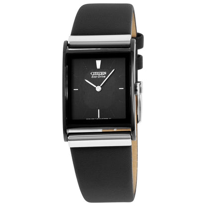 Front view of Citizen AXIOM Men's Solar Powered Quartz Eco-Drive Watch BL6005-01E