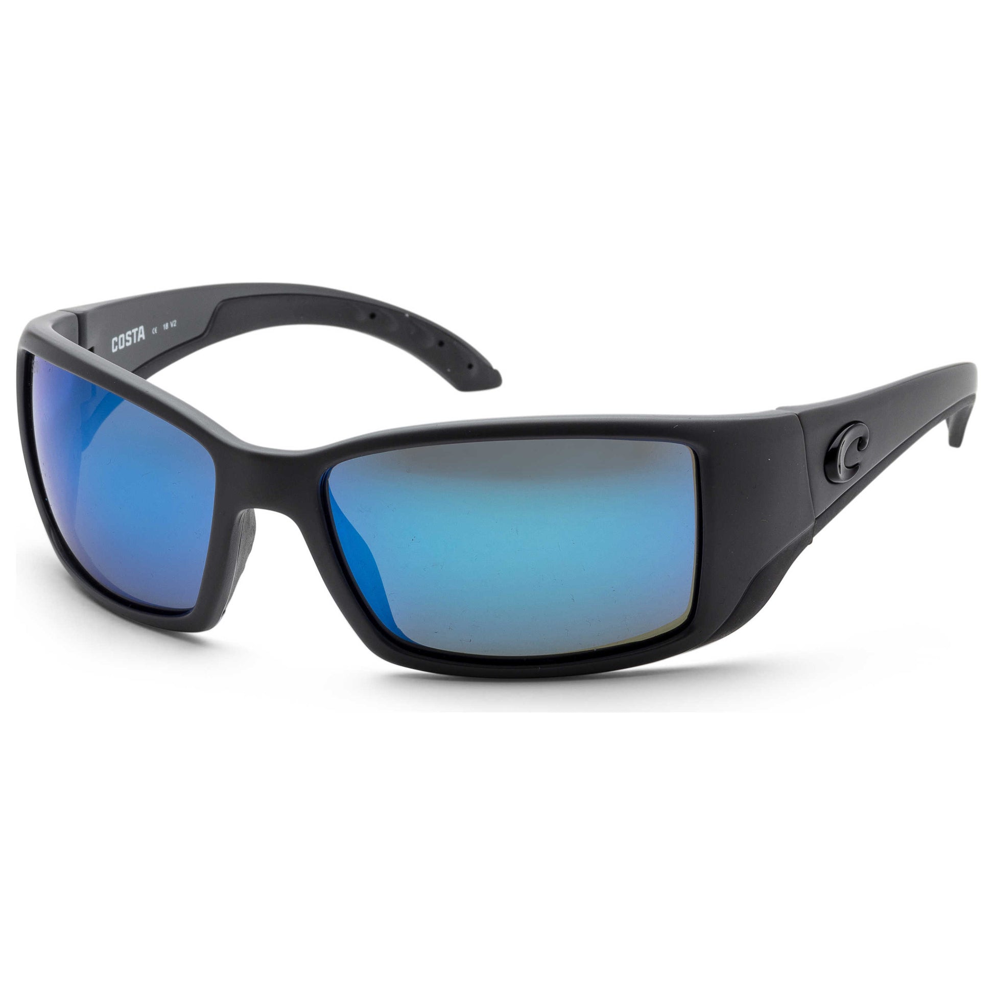 Front view of Costa del Mar Blackfin Unisex Sunglasses BL98OBMGLP