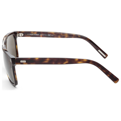 Left view of Christian Dior Homme Black Tie Men's Sunglasses BLACK134S-086-70