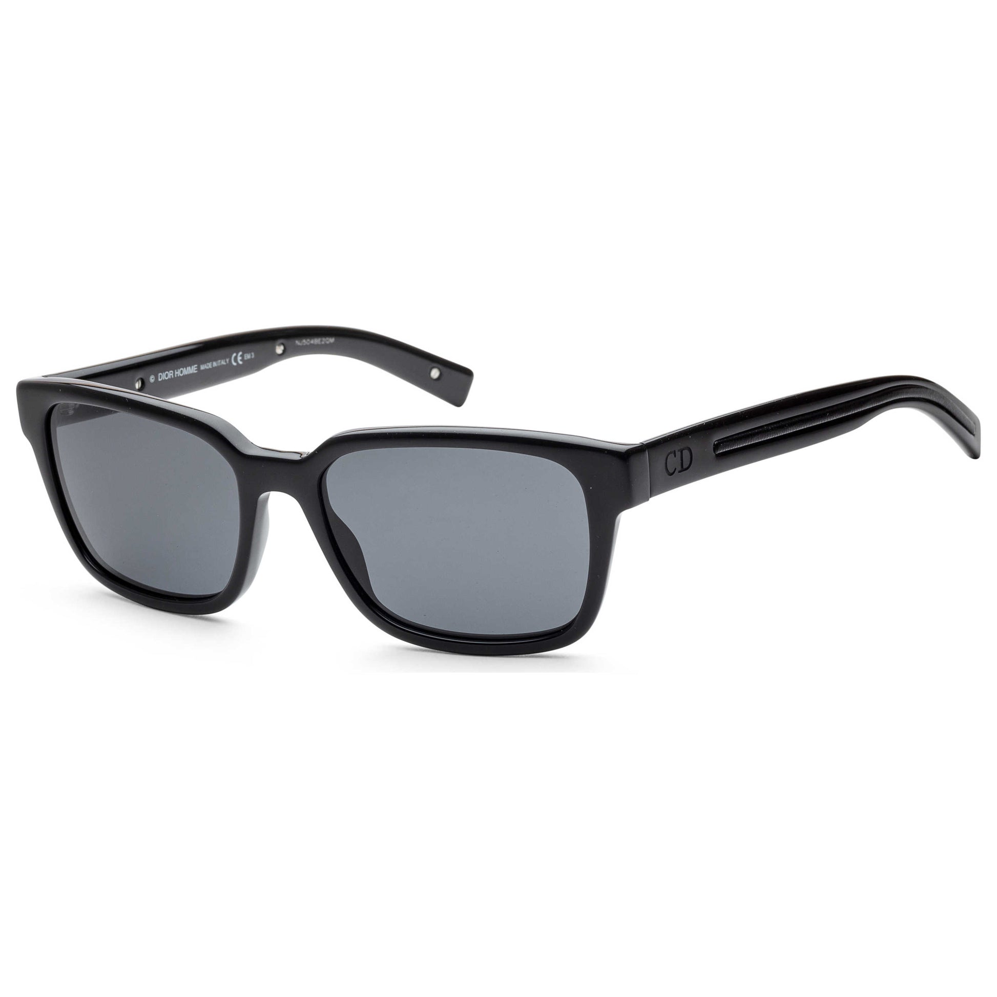 Front view of Christian Dior Homme Black Tie Men's Sunglasses BLACK153S-29A-BN