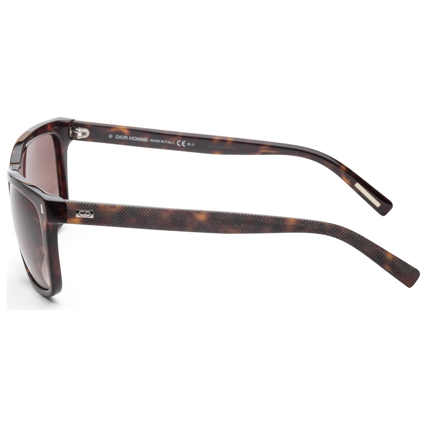 Left view of Christian Dior Homme Black Tie Men's Sunglasses BLACK154FS-086-HA