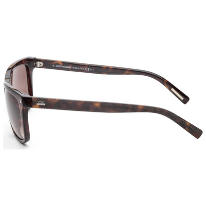 Left view of Christian Dior Homme Black Tie Men's Sunglasses BLACK154FS-086-HA