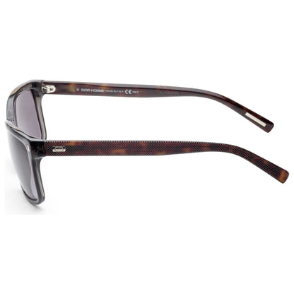 Left view of Christian Dior Homme Black Tie Men's Sunglasses BLACK155S-5S6-HD