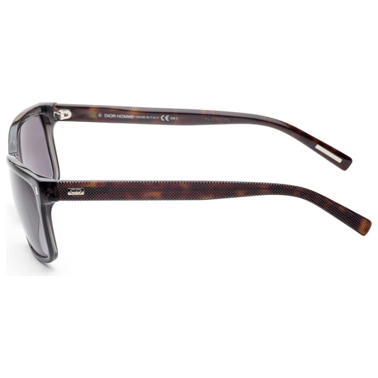 Left view of Christian Dior Homme Black Tie Men's Sunglasses BLACK155S-5S6-HD