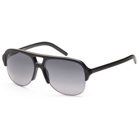 Front view of Christian Dior Homme Black Tie Men's Sunglasses BLACK157S-63E-HD