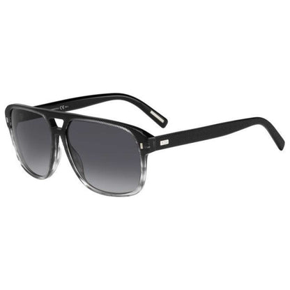 Front view of Christian Dior Homme Black Tie Men's Sunglasses BLACK165S-ANF-HD