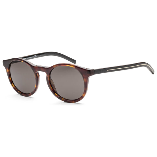 Front view of Christian Dior Homme Black Tie Men's Sunglasses BLACK170S-TRD-NR