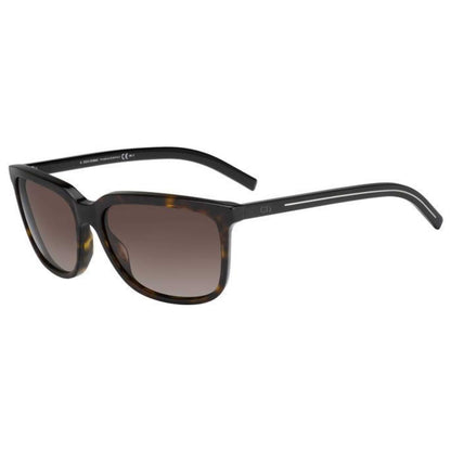 Front view of Christian Dior Homme Black Tie Men's Sunglasses BLACK173S-TRD-LA