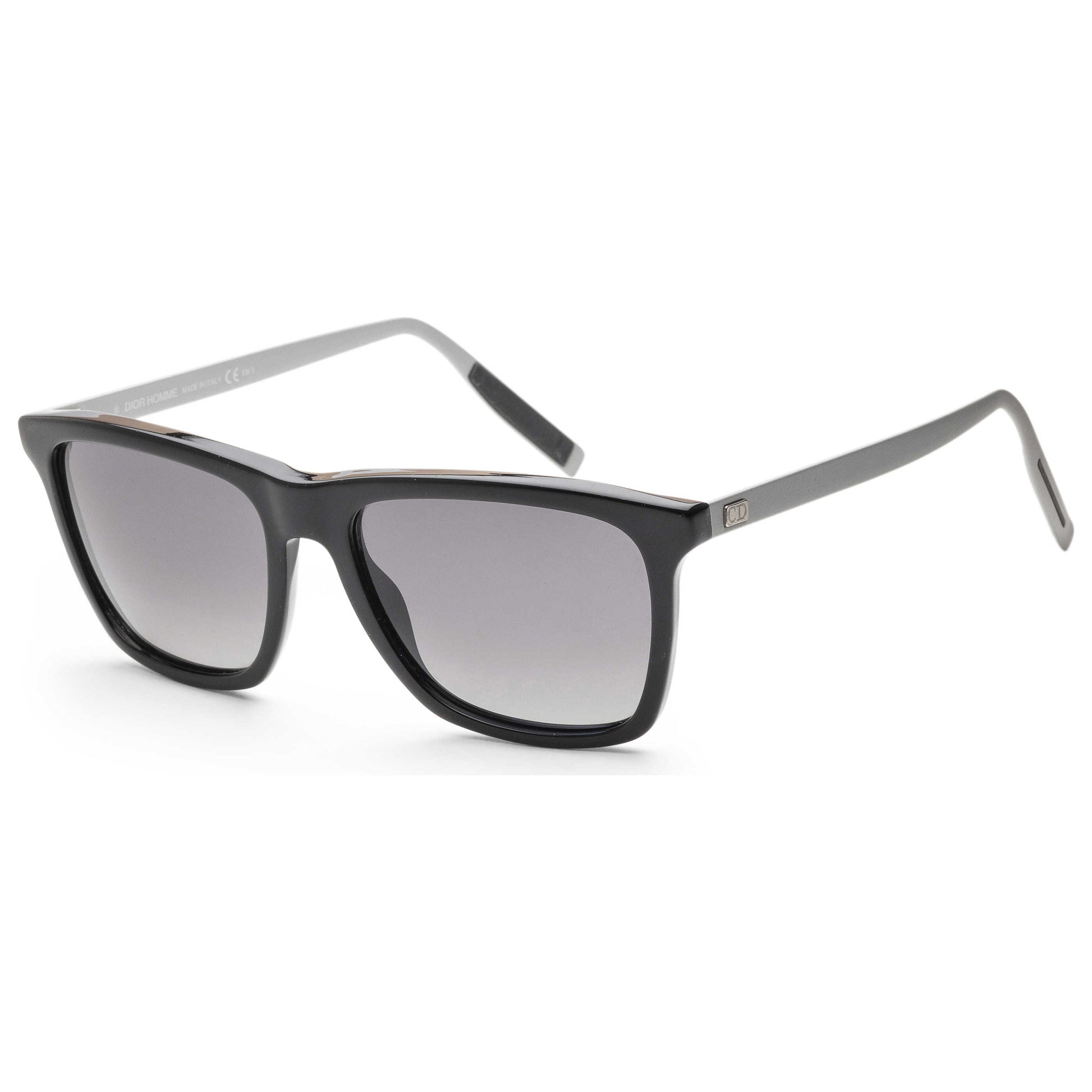 Front view of Christian Dior Homme Black Tie Men's Sunglasses BLACK177S-FB8-WJ