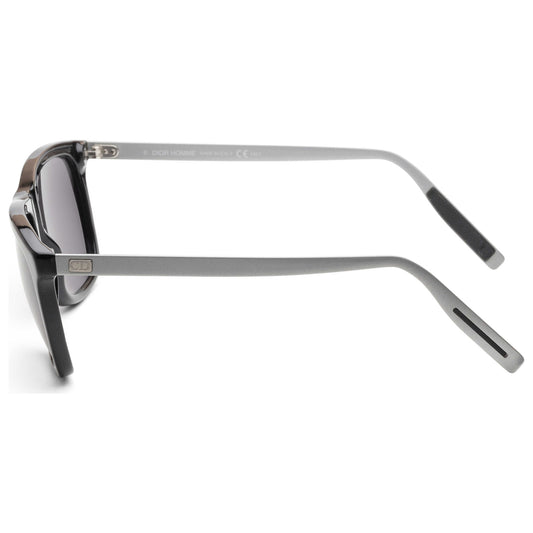 Left view of Christian Dior Homme Black Tie Men's Sunglasses BLACK177S-FB8-WJ