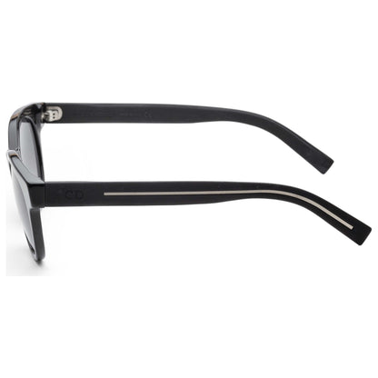 Left view of Christian Dior Homme Black Tie Men's Sunglasses BLACK182S-LUH-HD