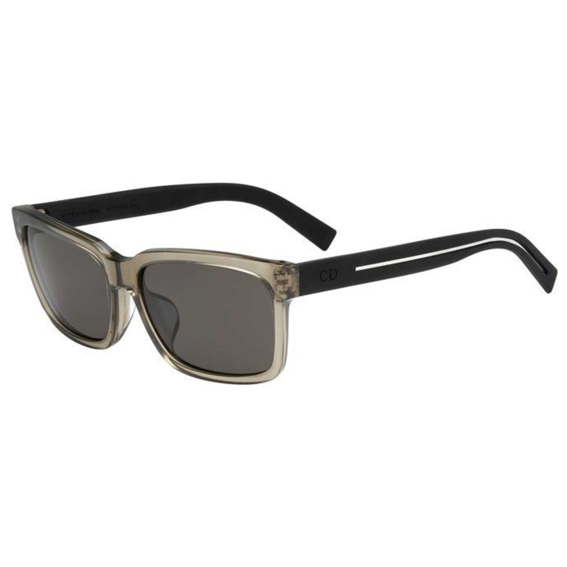 Front view of Christian Dior Homme Black Tie Men's Sunglasses BLACK183FS-M8K-NR