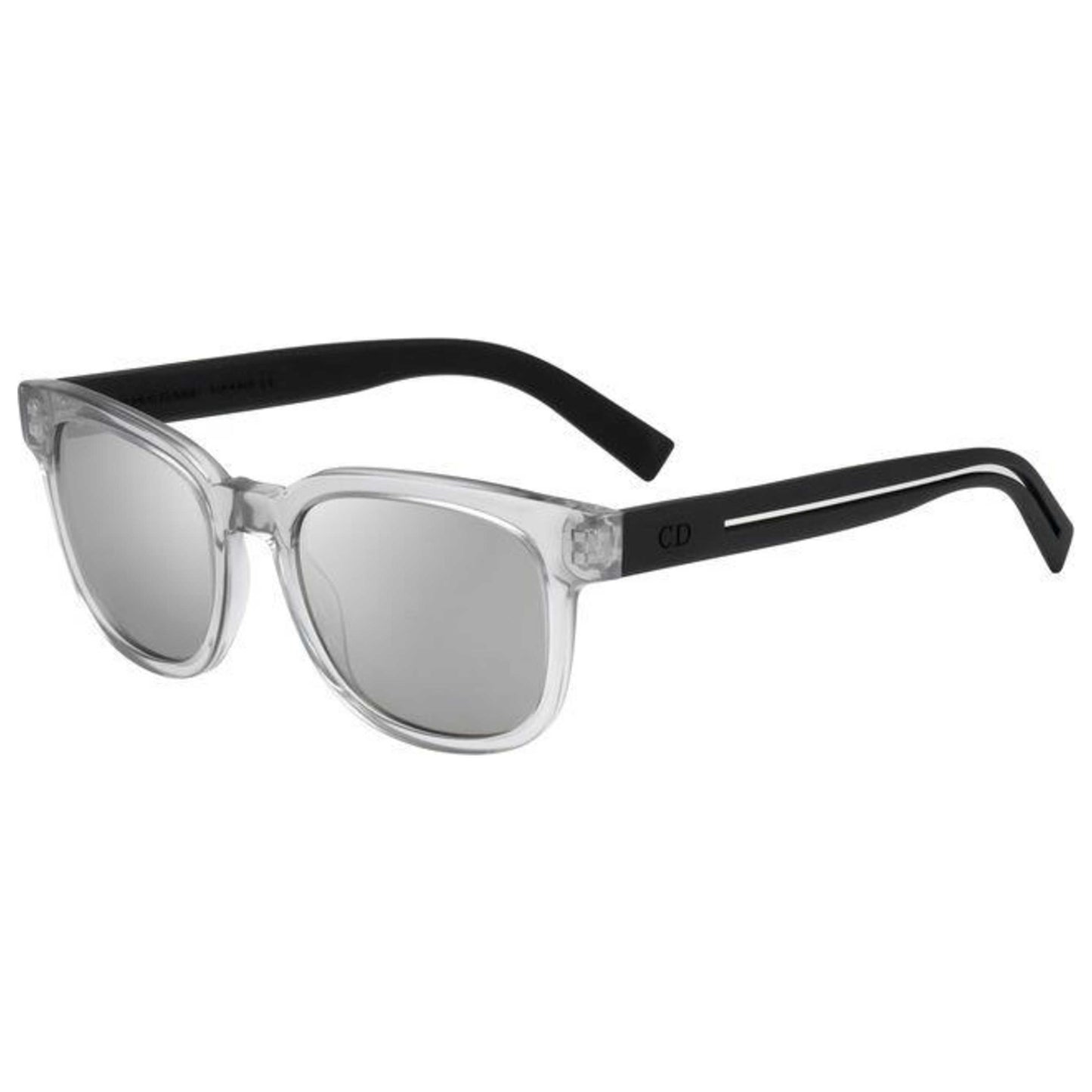 Front view of Christian Dior Homme Black Tie Men's Sunglasses BLACK183S-MD4-SS