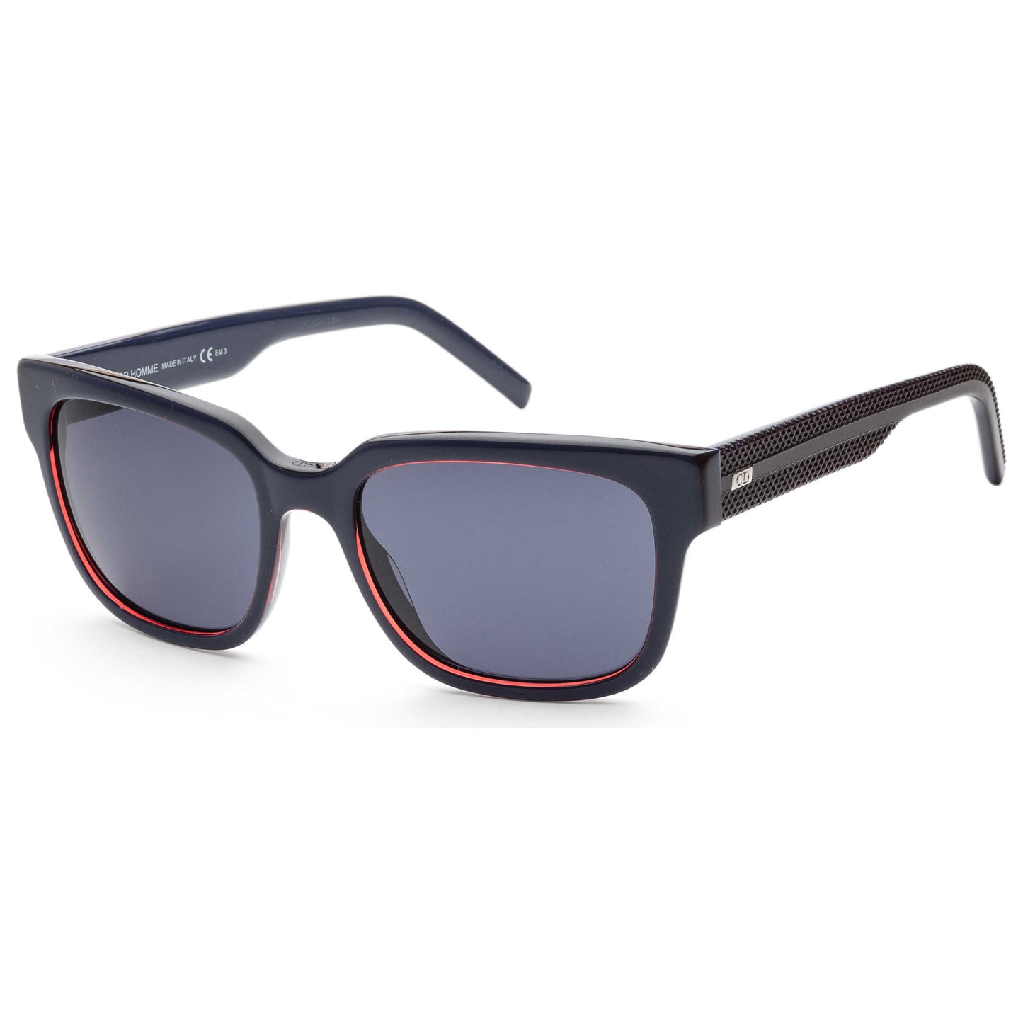 Front view of Christian Dior Homme Black Tie Men's Sunglasses BLACK187S-98L-KU