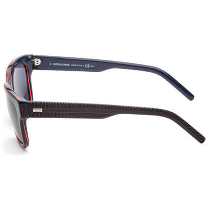 Left view of Christian Dior Homme Black Tie Men's Sunglasses BLACK187S-98L-KU