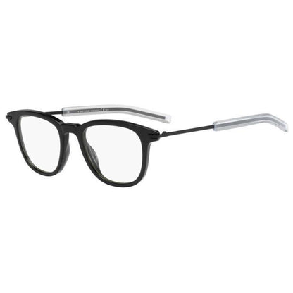 Front view of Christian Dior Homme Black Tie Men's Opticals BLACK195S-263-99