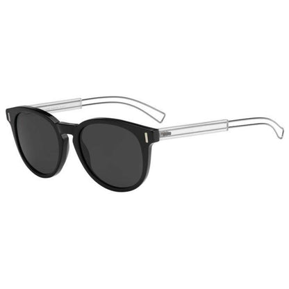 Front view of Christian Dior Homme Black Tie Men's Sunglasses BLACK206S-CIY-Y1
