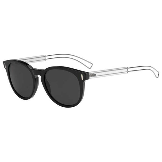 Front view of Christian Dior Homme Black Tie Men's Sunglasses BLACK206S-CIY-Y1