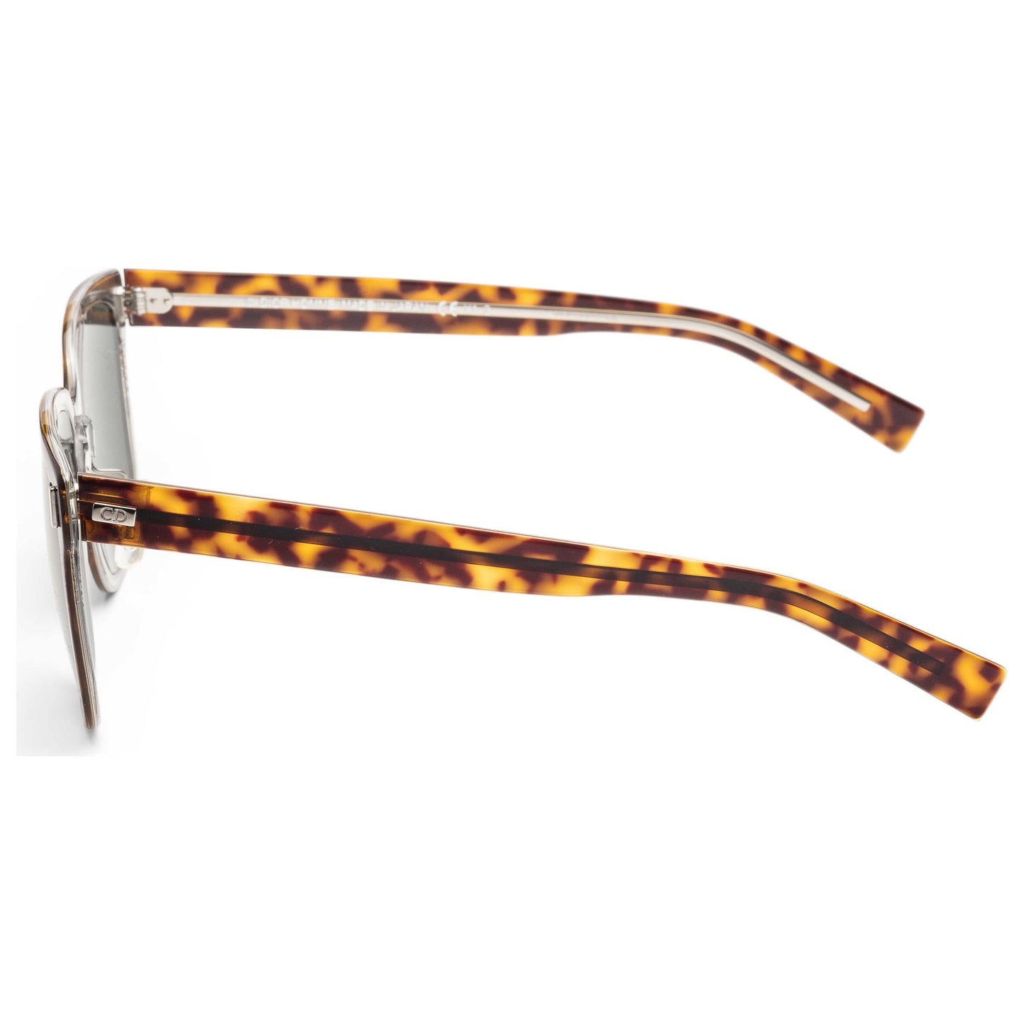 Left view of Christian Dior Homme Black Tie Men's Sunglasses BLACK20SAS-AND-F2