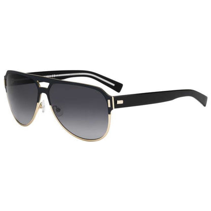 Front view of Christian Dior Homme Black Tie Men's Sunglasses BLACK20SDS-T9F-HD
