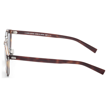 Left view of Christian Dior Homme Black Tie Men's Sunglasses BLACK20SKS-OT1-O7