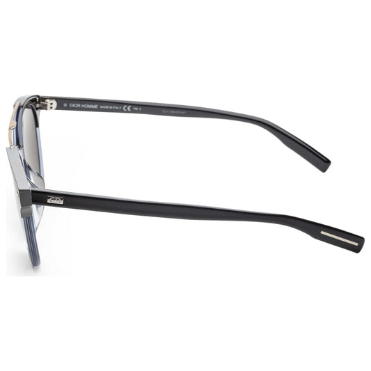 Left view of Christian Dior Homme Black Tie Men's Sunglasses BLACK20SLS-086-IR