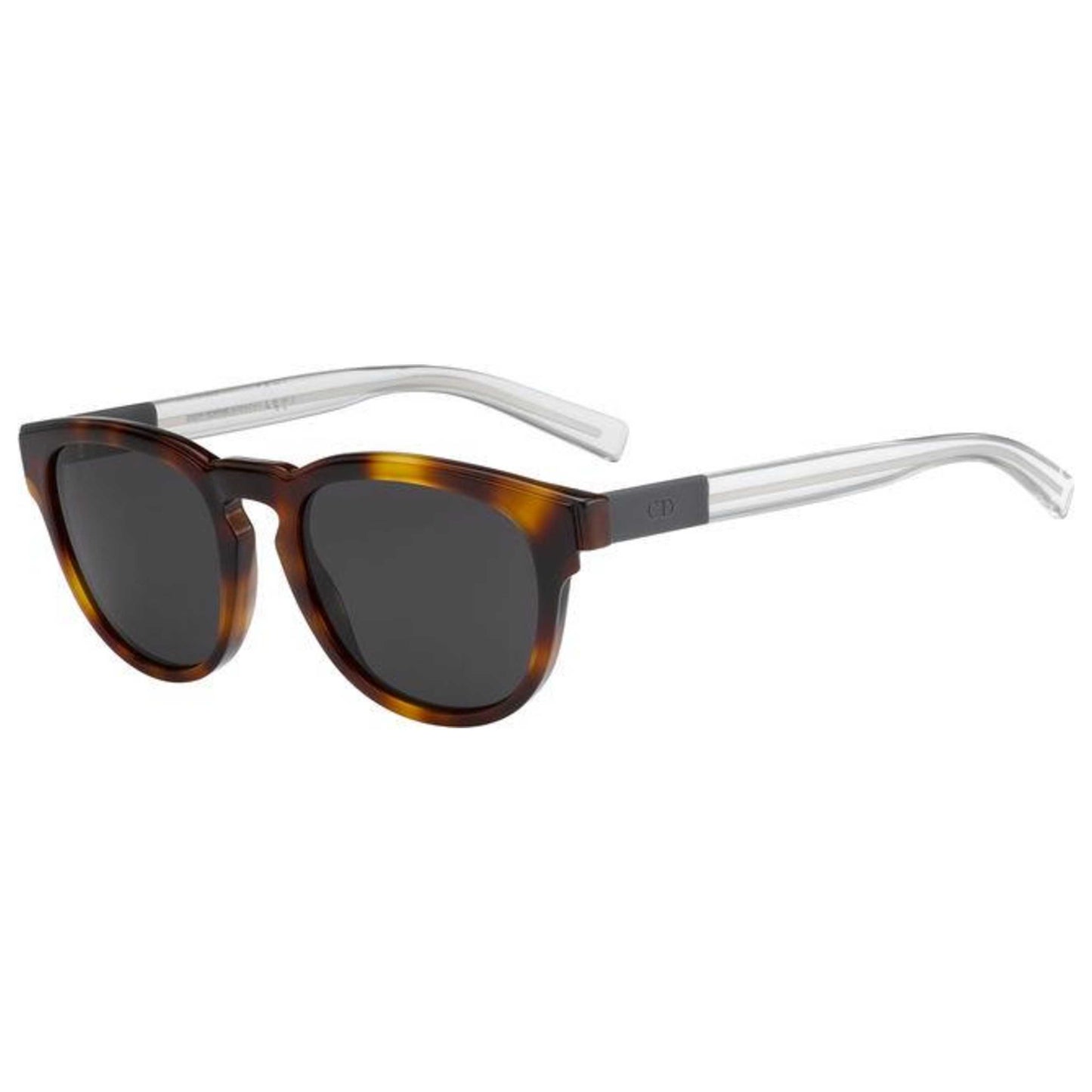 Front view of Christian Dior Homme Black Tie Men's Sunglasses BLACK212S-MWA-Y1