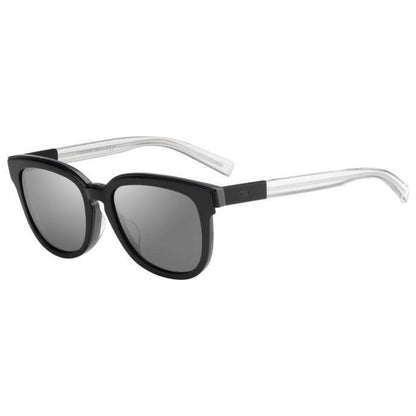 Front view of Christian Dior Homme Black Tie Men's Sunglasses BLACK213FS-LMW-JI