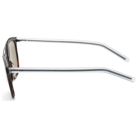 Left view of Christian Dior Homme Black Tie Men's Sunglasses BLACK221S-0SRS-A6