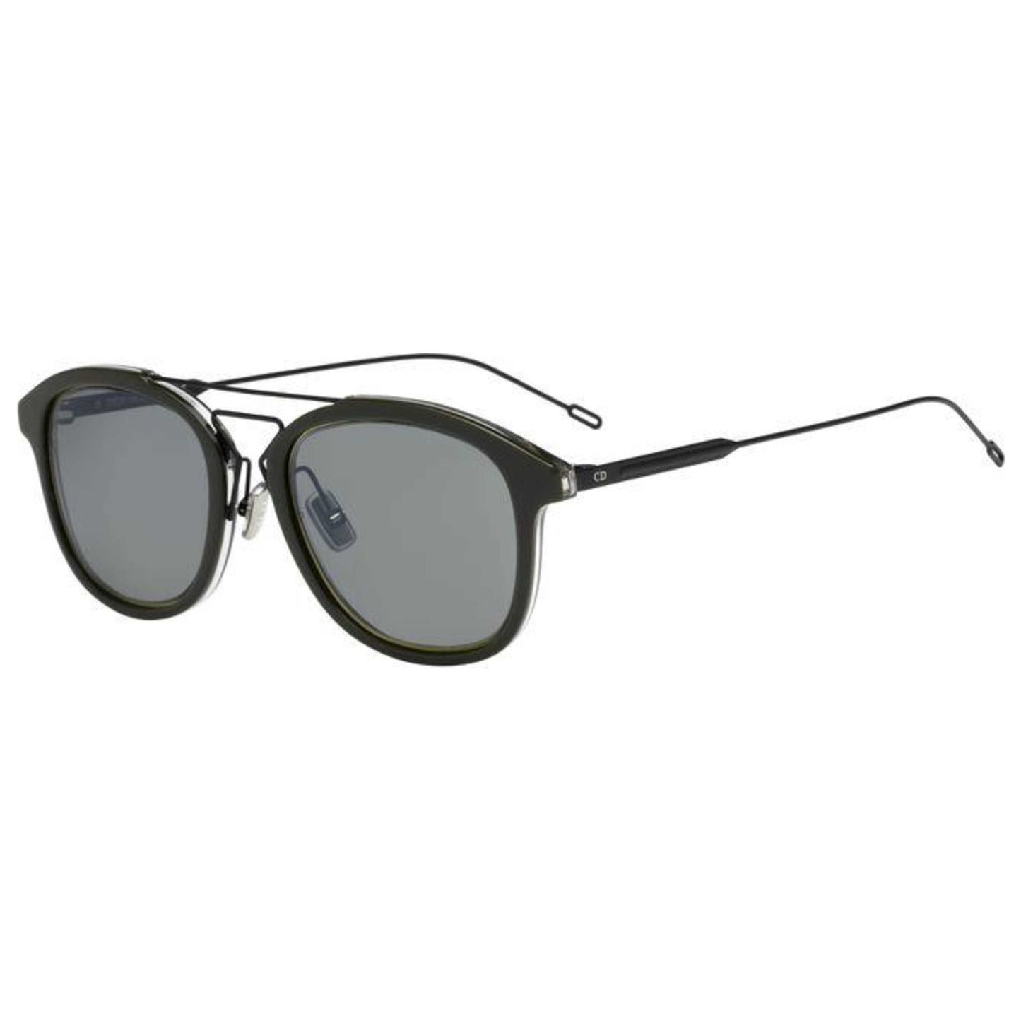 Front view of Christian Dior Homme Black Tie Men's Sunglasses BLACK227S-TCL-3U