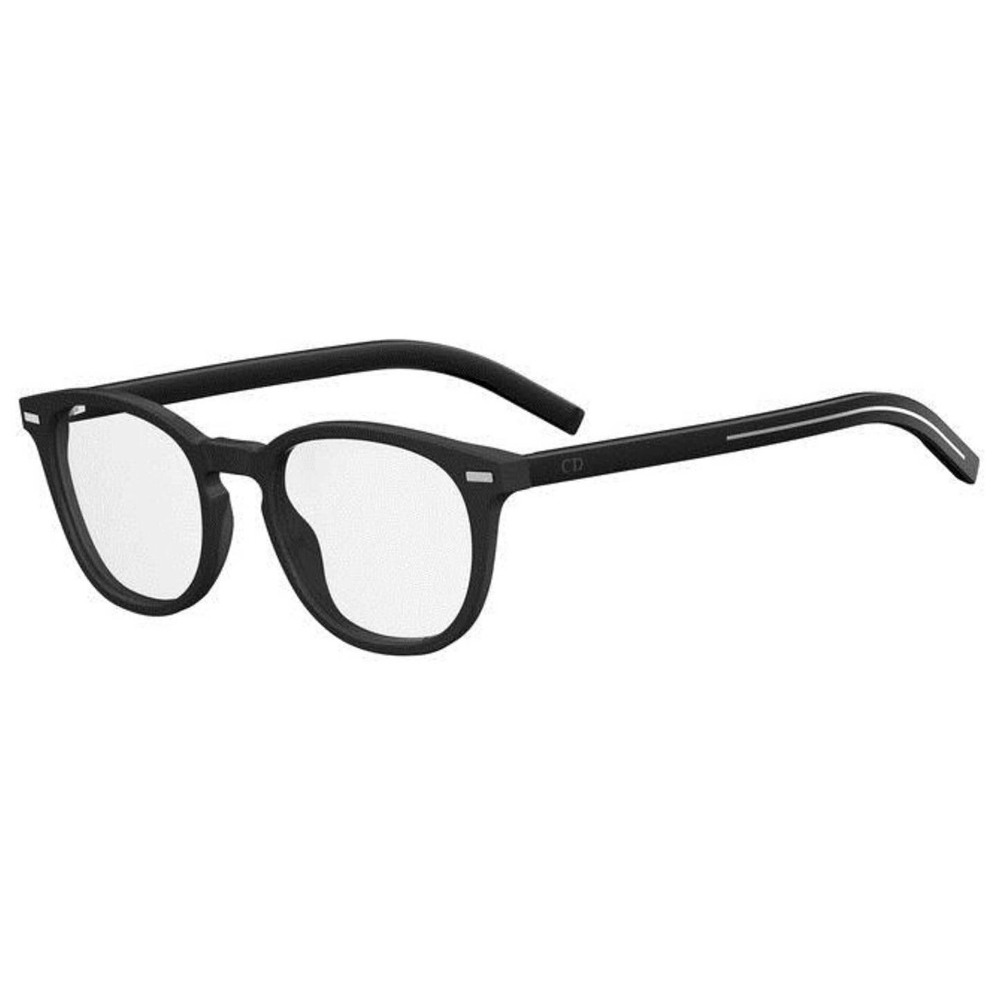 Front view of Christian Dior Homme Black Tie Men's Sunglasses BLACK238CS-807-68