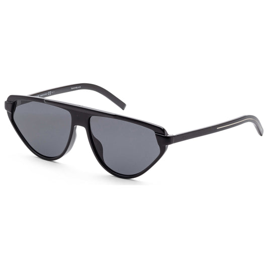 Front view of Christian Dior Homme Black Tie Men's Sunglasses BLACK247S-0807-2K
