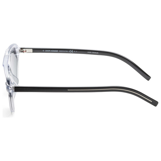 Left view of Christian Dior Homme Black Tie Men's Sunglasses BLACK247S-0900-T4