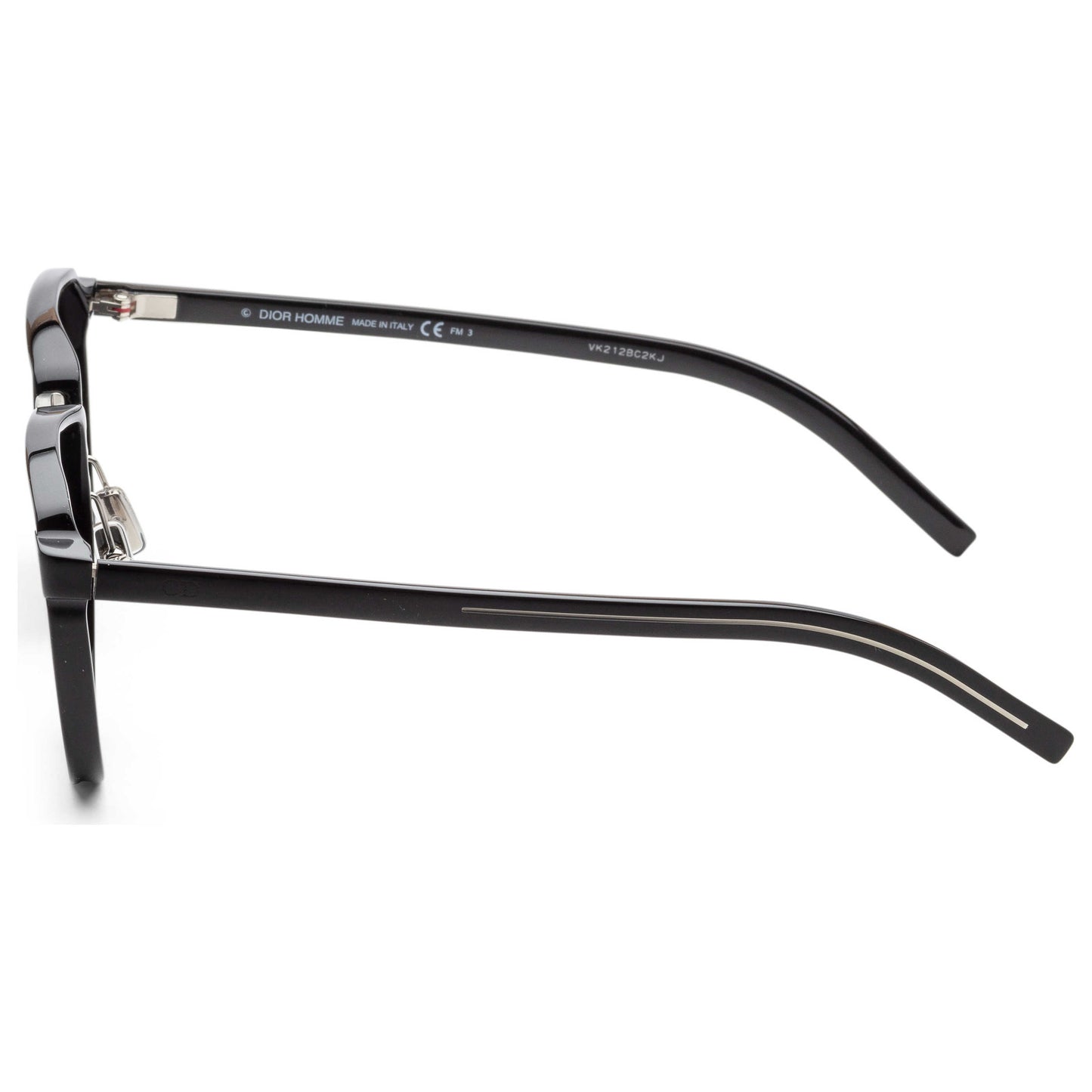 Christian Dior Homme Black Tie Men's Sunglasses BLACK248S-0807-2K - Image #3