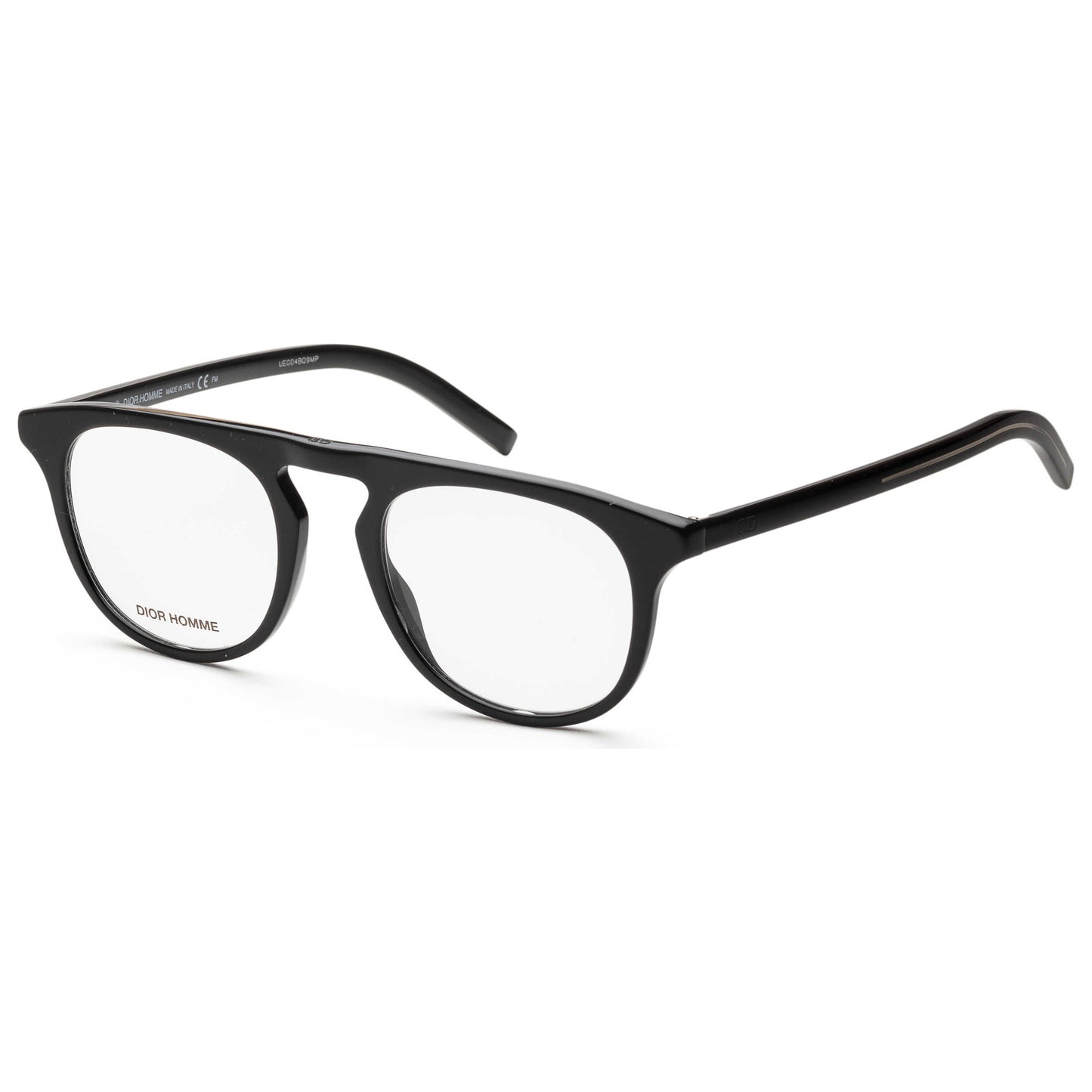 Front view of Christian Dior Homme Black Tie Men's Opticals BLACK249-807-50-21