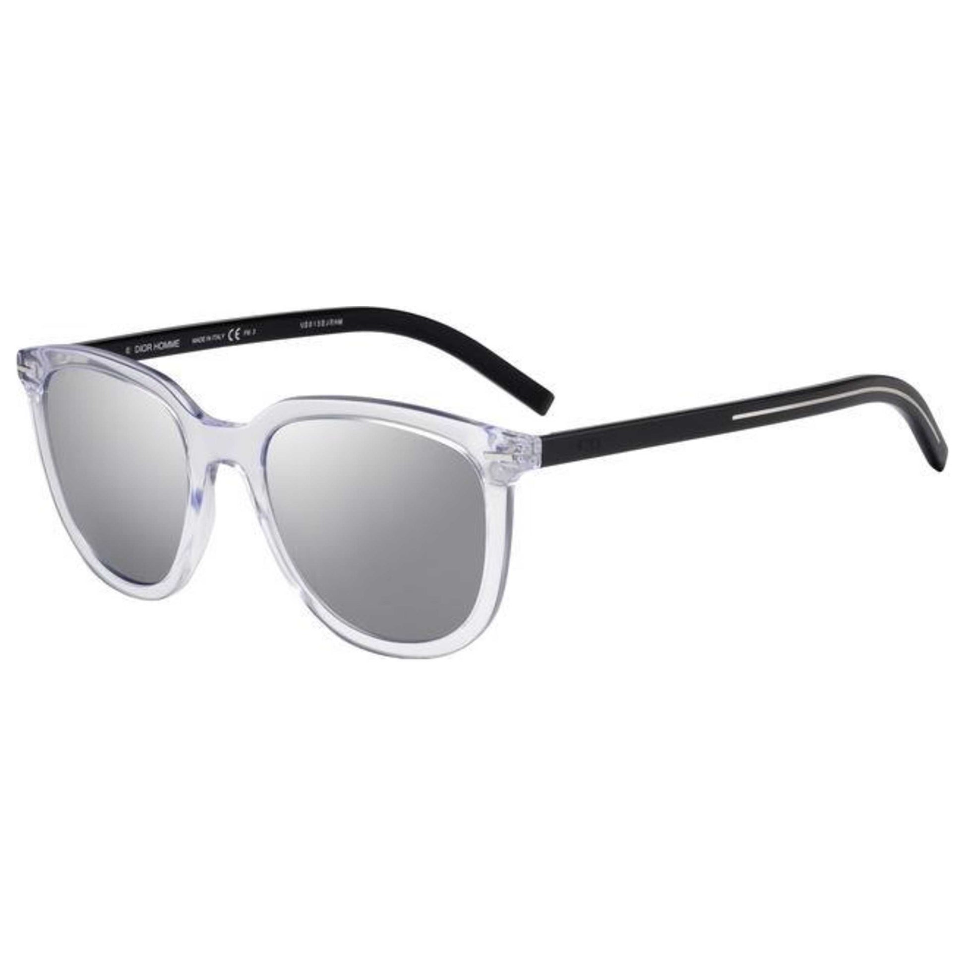 Front view of Christian Dior Homme Black Tie Men's Sunglasses BLACK255S-900-DC